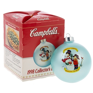 Campbells Collectibles - Campbell Kids 1998 XMas Ornament