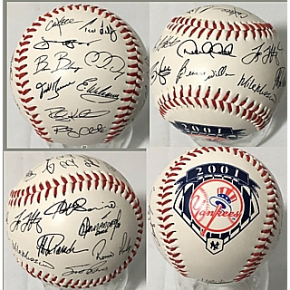Major League Baseball - NY Yankees Autograph Baseball