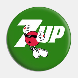 Advertising Collectibles - 7 Up Spot Pinback Button