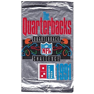 National Football League - NFL 1991 Dominos Pizza NFL Quarterback Challenge Trading Cards