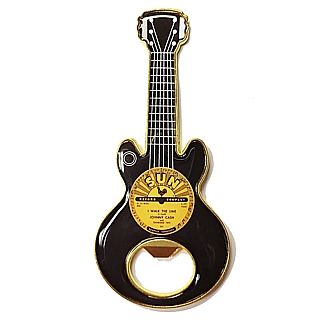 Rock and Roll Collectibles - Johnny Cash Metal Bottle Opener / Magnet