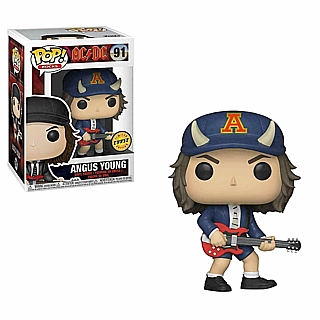 Rock and Roll Collectibles - AC/DC Heavy Metal Angus Young POP! Rocks Vinyl Figure 91