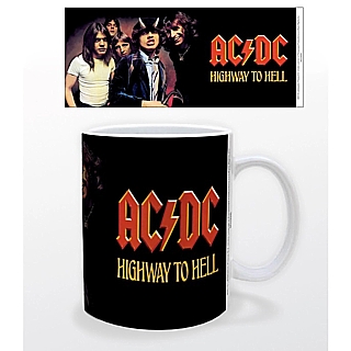 Rock and Roll Collectibles - AC/DC Heavy Metal Highway to Hell Ceramic Mug