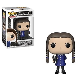 Television from the 1970's Collectibles - The Addams Family  Wednesday Addams POP! Television Vinyl Figure 811 by Funko