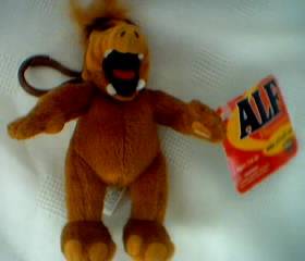 Television Characters Collectibles - ALF - Alien Life Form - Alf Plush Clip On Figure
