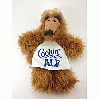 Television Characters Collectibles - ALF - Alien Life Form - Alf Hand Puppet Cookin' with Alf
