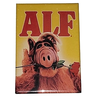 Television Character Collectibles - ALF with Rose Metal Magnet