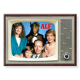 Television Characters Collectibles - ALF Metal TV Magnet