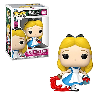 Walt Disney Movie Collectibles - Alice in Wonderland Alice with Paint POP! Vinyl Figure 1769 by Funko