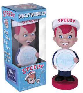 Advertising Collectibles - Alka Seltzer Speedy Bobble Head Nodder Bobber Doll