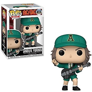 Rock and Roll Collectibles - AC/DC Heavy Metal Angus Young POP! Rocks Vinyl Figure 91