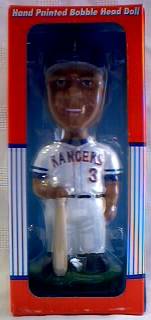 Major League Baseball - A. Rod, Alex Rodriguez Texas Rangers Bobblehead nodder