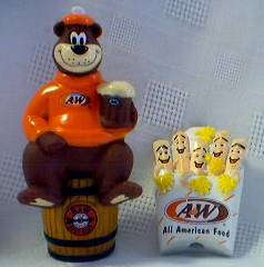 A & W Collectibles - Root Beer Advertising Straw Toppers