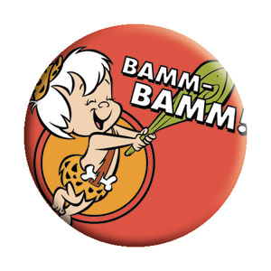 Flintstones Collectibles - Bamm! Bamm! Pinback Button