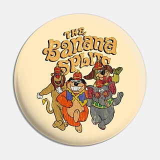 Hanna-Barbera Classic Cartoons Collectibles - The Banana Splits Pinback Button