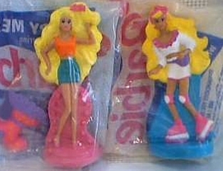 1992 
McDonalds Barbies
