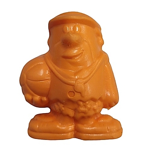 Flintstones Collectibles - Orange Barney Rubble Plastic Squirter Toy