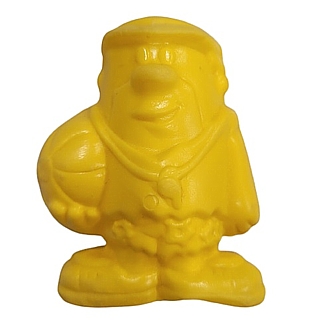 Flintstones Collectibles - Yellow Barney Rubble Plastic Squirter Toy
