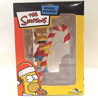 The Simpsons Collectibles - Bart Simpson Holiday XMas Ornament