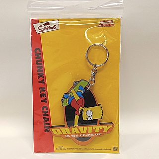 The Simpsons Collectibles - Bart Simpson Skateboard Keyring
