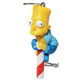 The Simpsons Collectibles - Bart Simpson XMas Ornament