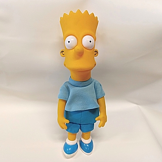 The Simpsons Collectibles - Bart Simpson Doll with Vinyl Head
