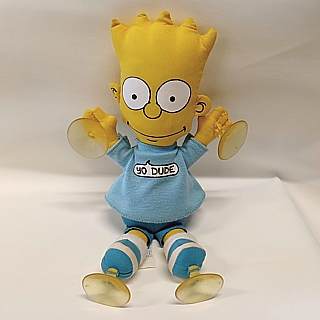 The Simpsons Collectibles - Bart Simpson Suction Cup Doll