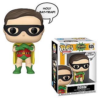 DC Comics Collectibles -  Batman 1966 Robin POP! Heroes Vinyl Figure 625 Holy Bat-Trap! by Funko
