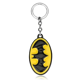 DC Comics and Movies Collectibles Batman Enamel Metal Keychain