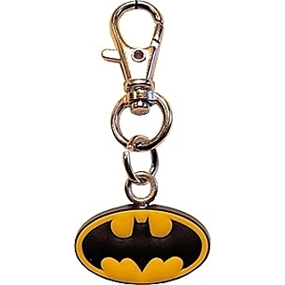 DC Comics and Movies Collectibles Batman Rubber Keychain Zipper Pull
