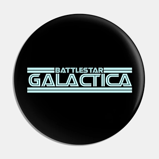 Television from the 1970's Collectibles - Battlestar Galactica Metal Pinback Button