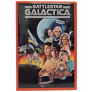 1970's Sci-Fi Television Character Collectibles - Battlestar Galactica Metal Magnet