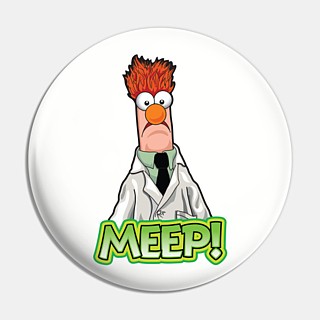 Muppets Collectibles - Beaker Pinback Button