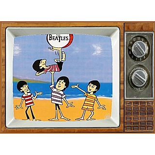 Classic Rock Collectibles - The Beatles Animated Cartoon Metal TV Magnet