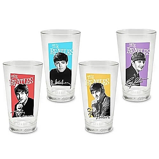 The Beatles - Collectible Pint Glasses