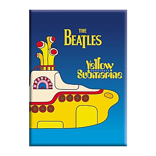 Classic Rock Collectibles - The Beatles Yellow Submarine Metal Fridge Magnet