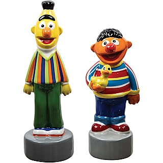 Sesame Street - Bert and Ernie Ceramic Salt and Pepper Shaker Set