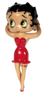 Cartoon and Comic Strip Character Collectibles - Betty Boop Bendable Bendy Figure