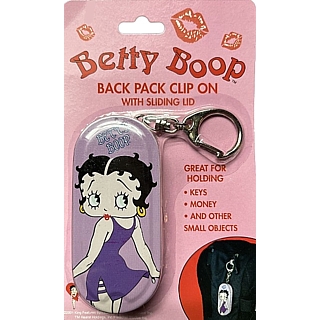 Cartoon and Comic Strip Character Collectibles - Betty Boop Metal Back Pack Clip On