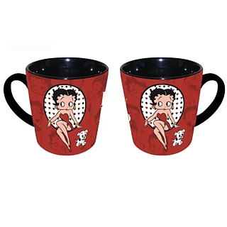 Cartoon and Comic Strip Character Collectibles - Betty Boop and Pudgy Ceramic Mug