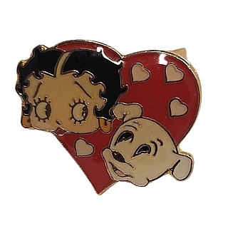 Cartoon and Comic Strip Character Collectibles - Betty Boop Metal Enameled Adjustable Rings