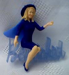 Television Show Collectibles from the 1970's - Bewitched Samantha XMas Ornament