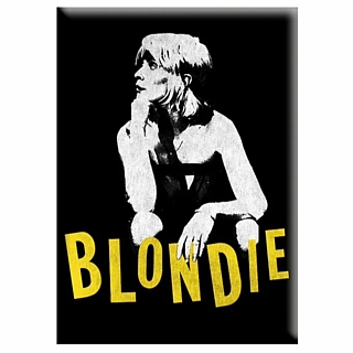 New Wave Music Collectibles - Debbie Harry and Blondie Metal Magnet