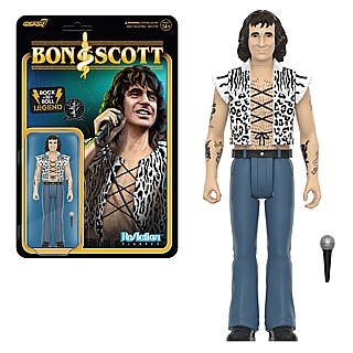 AC/DC Bon Scott ReAction Figure Cheetah Lace Up Short