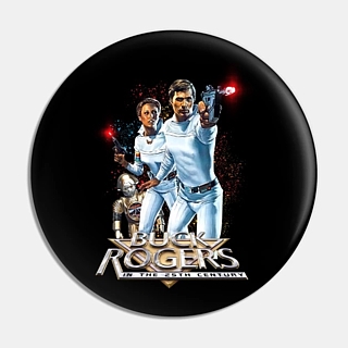 Television from the 1970's Collectibles - Buck Rogers Metal Pinback Button
