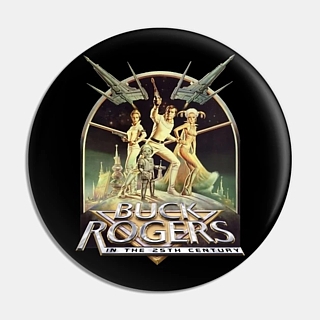 Television from the 1970's Collectibles - Buck Rogers Metal Pinback Button