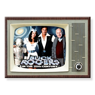 Television from the 1970's Collectibles - Buck Rogers Metal TV Magnet