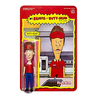 MTV's Beavis and Butthead Collectibles - Butthead Burger World ReAction Action Figure