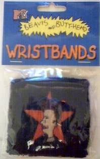 MTV's Beavis and Butthead Collectibles - Butthead Sweat Band Wrist Band (MTV)