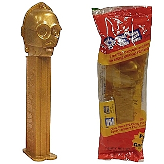 Star Wars Collectibles - C-3PO Pez Dispenser in Red Package